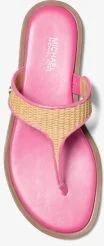 Carson Straw T-Strap Sandal - Image 10