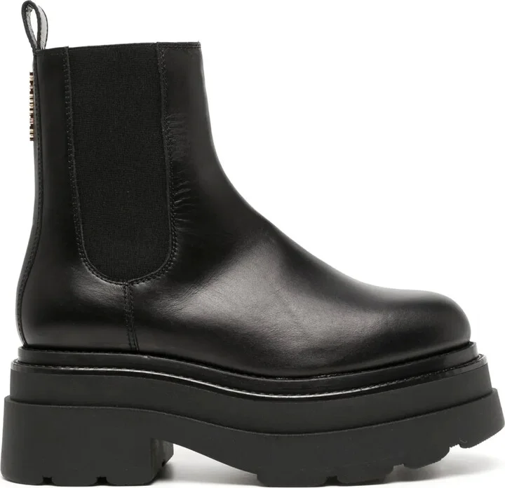 Carter 75mm platform Chelsea boots