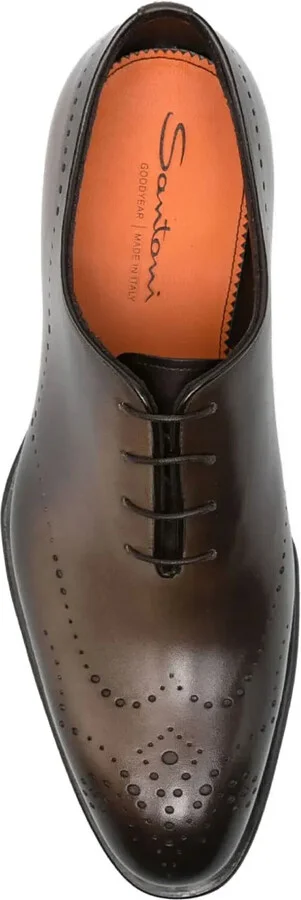 Carter brogue-detailing Oxford shoes - Image 3