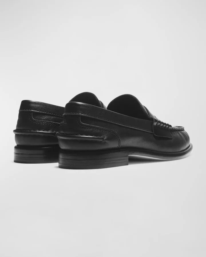 Carter Calfskin Penny Loafers - Image 3