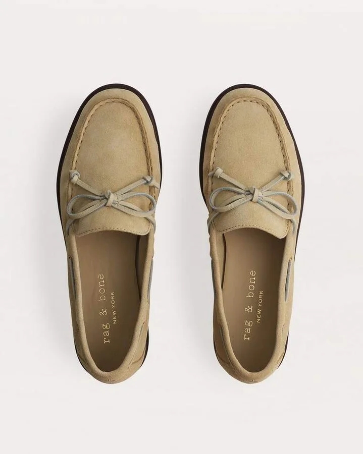Carter Italian Suede Boat Shoes - Image 4