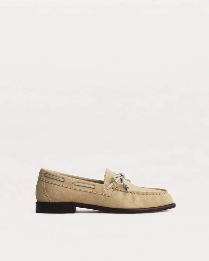 Carter Italian Suede Boat Shoes