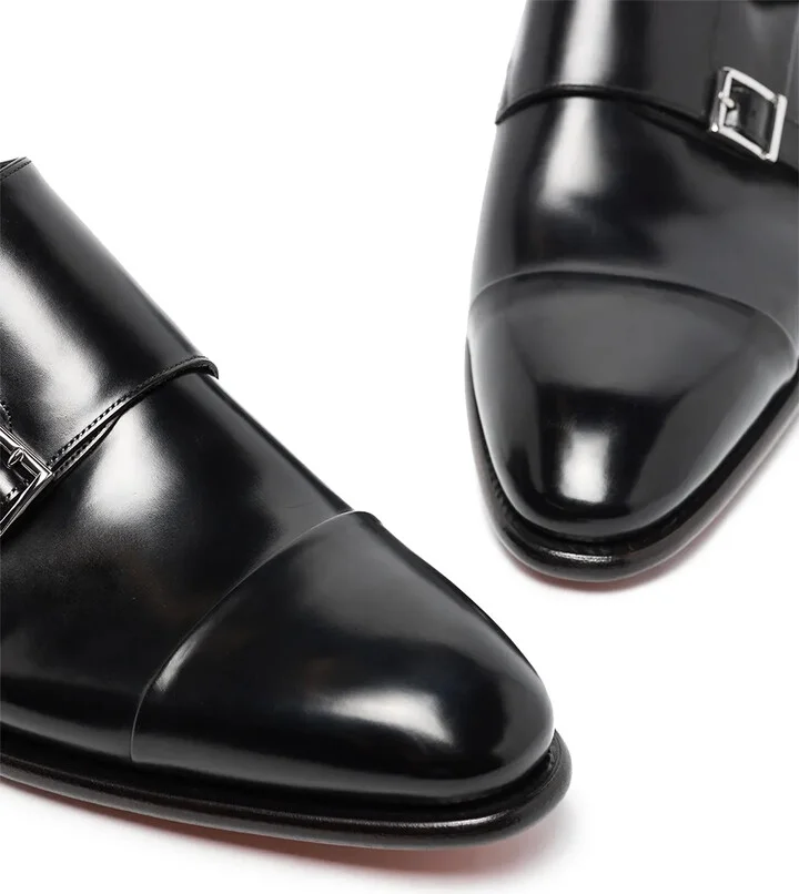 Carter leather monk shoes - Image 2