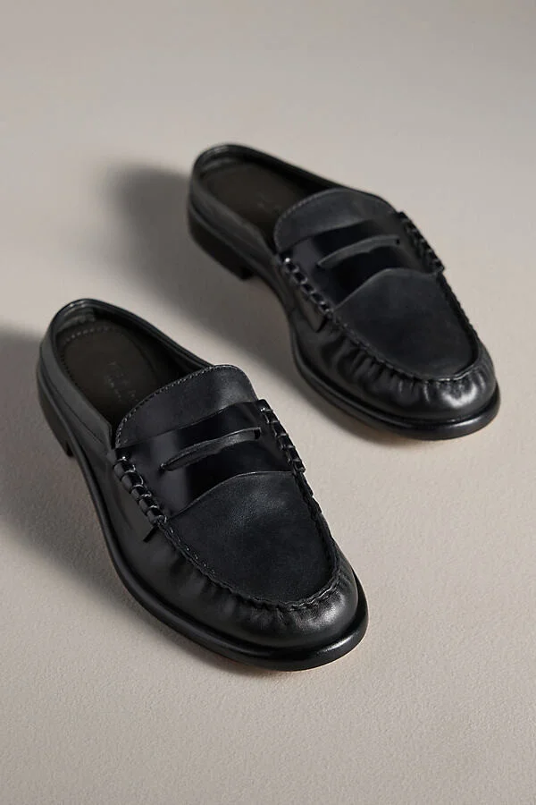 Carter Leather Mules - Image 2
