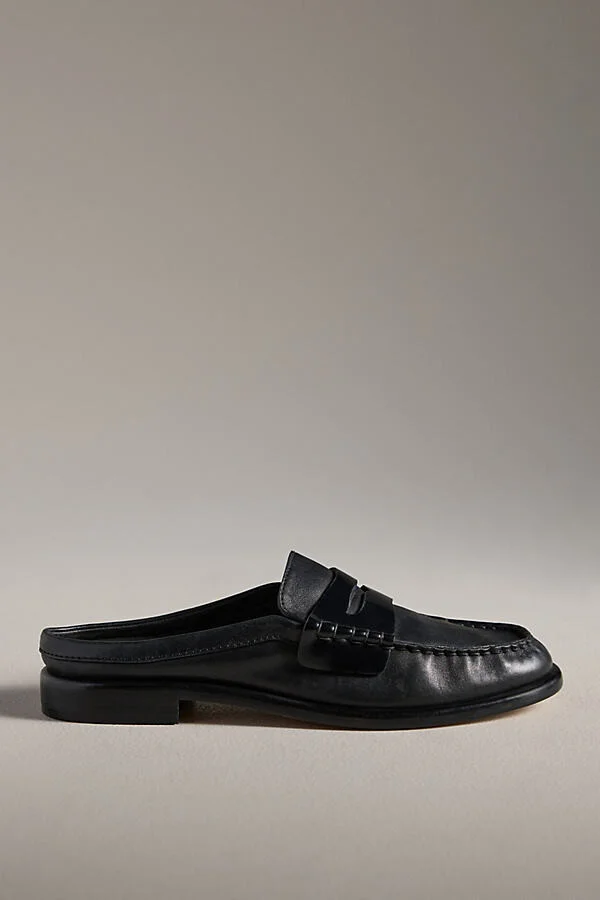 Carter Leather Mules
