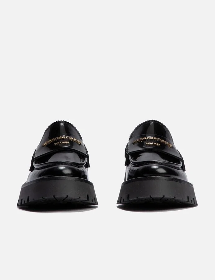 Carter Logo Leather Loafer - Image 2