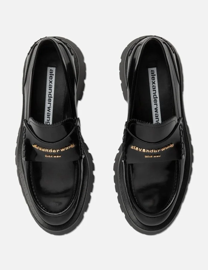 Carter Logo Leather Loafer - Image 3
