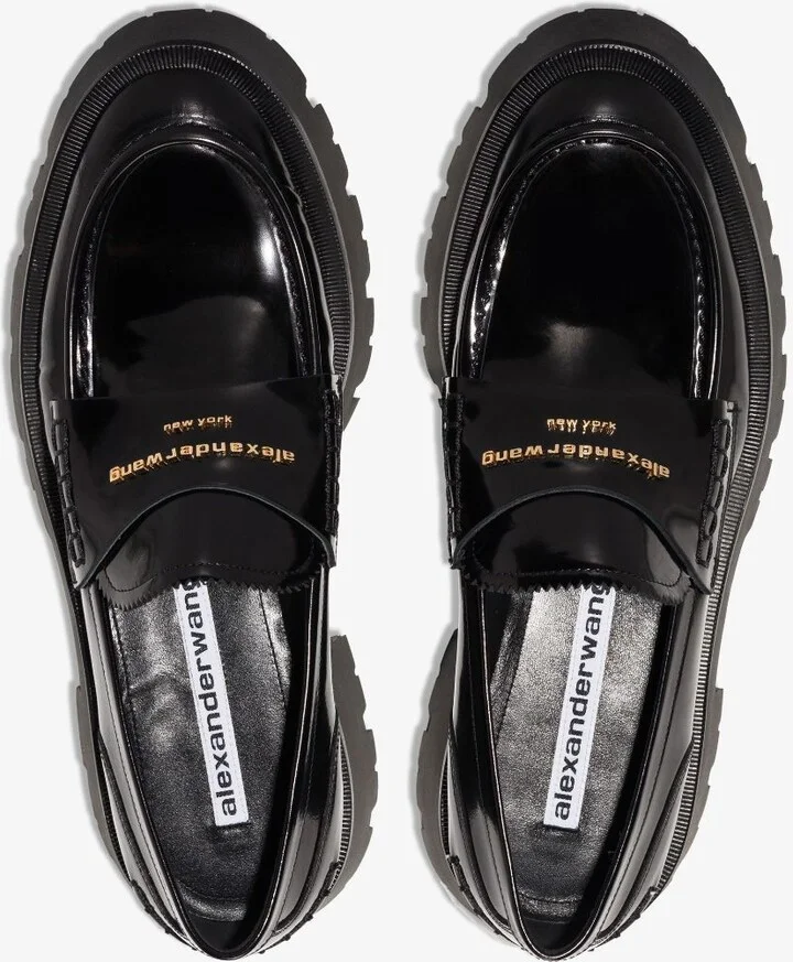 Carter Lug-Sole Box Loafers - Image 4
