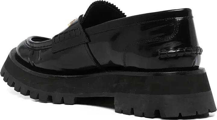 Carter lug-sole box loafers - Image 3