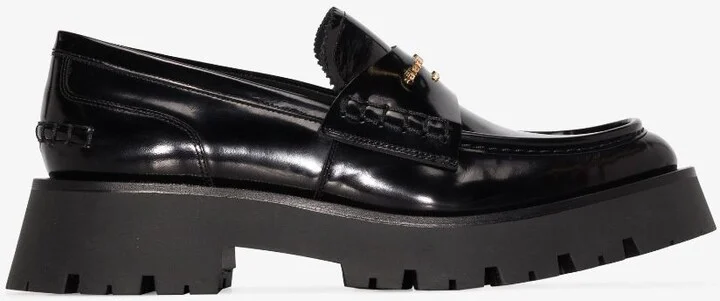 Carter Lug-Sole Box Loafers