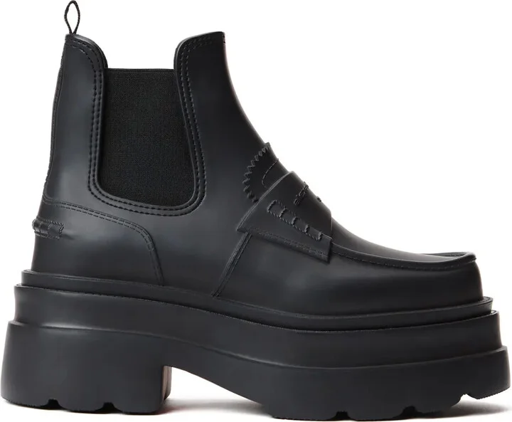 Carter panelled leather Chelsea boots