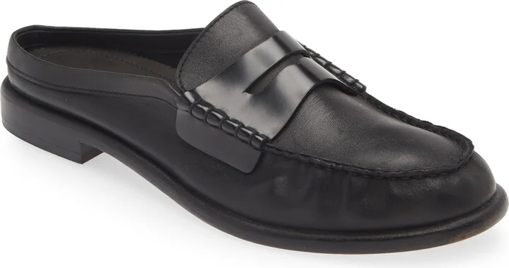Carter Penny Loafer Mule