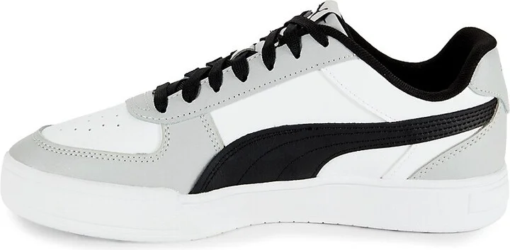 Carter Perforated Leather Low Top Sneakers - Image 4