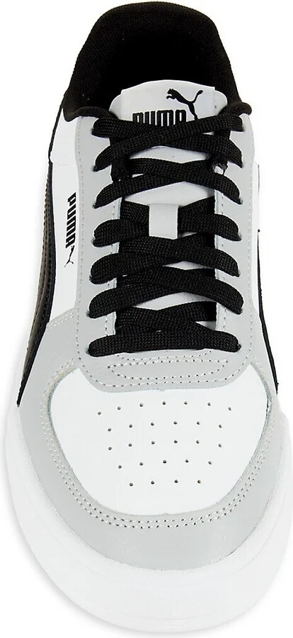 Carter Perforated Leather Low Top Sneakers - Image 5