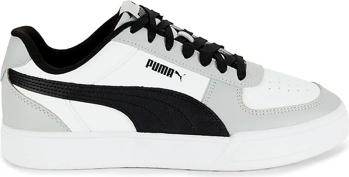 Carter Perforated Leather Low Top Sneakers