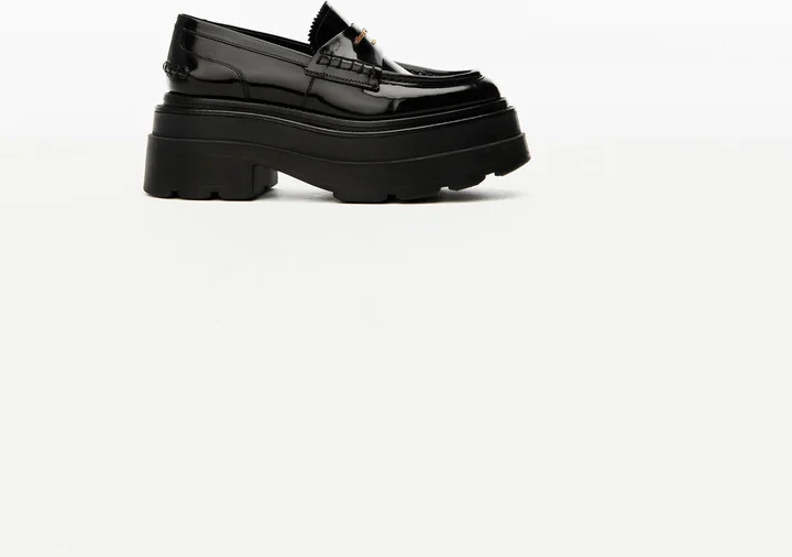 Carter Platform Loafer In Leather