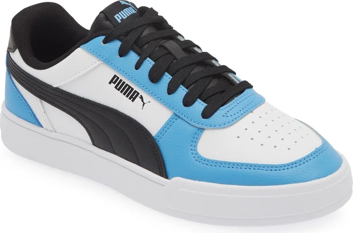 PUMA WHITE-PUMA BLACK-BLUE