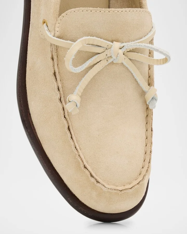 Carter Suede Boat Loafers - Image 3