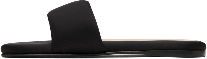 Carven Black Garnier Padded Slides - Image 3