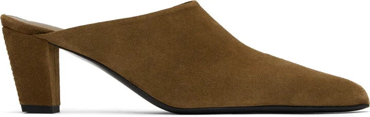 Carven Brown Rivoli Mules
