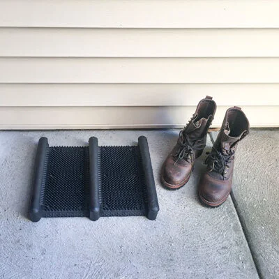Cary 15 in. x 12.5 in. Non-Slip Outdoor Boot Tray
