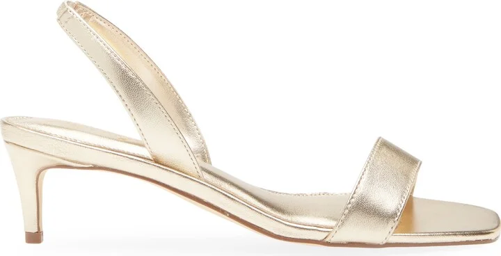 Cary Slingback Kitten Heel Sandal - Image 3