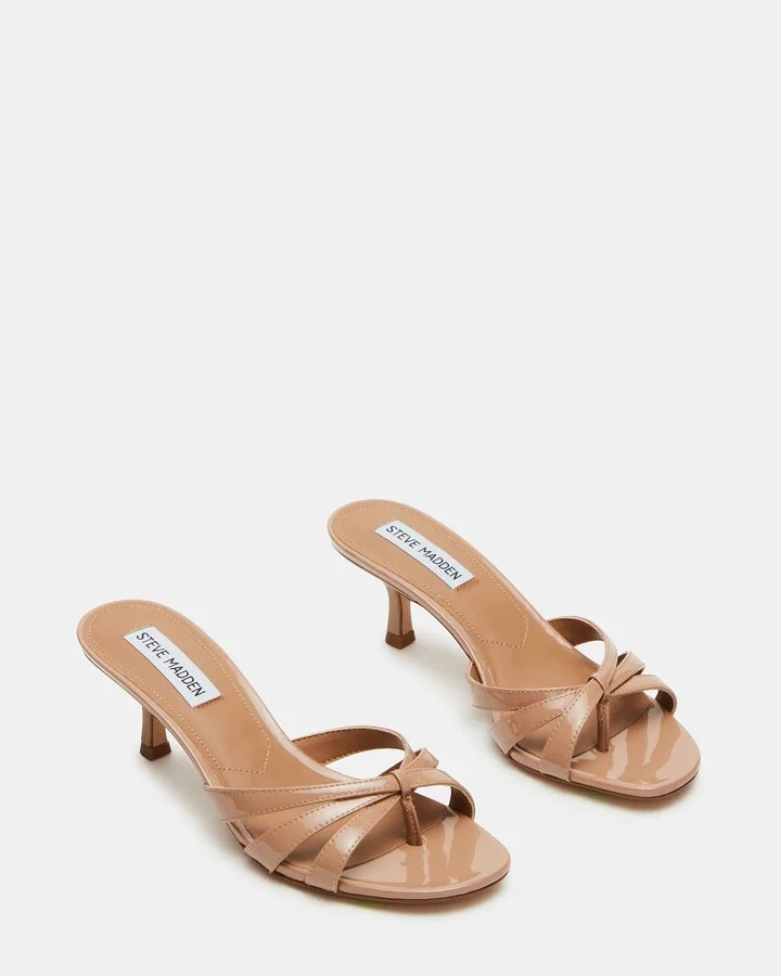 Cary Tan Patent Leather - Image 3