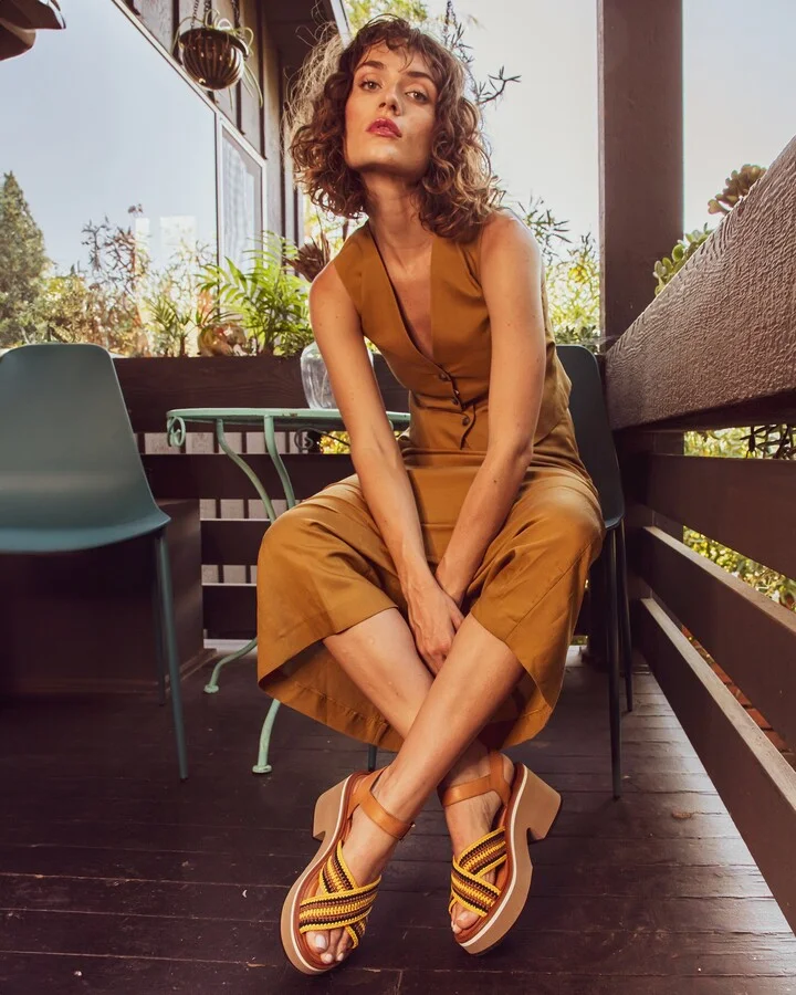 Carya Crocheted Platform Sandal - Image 5