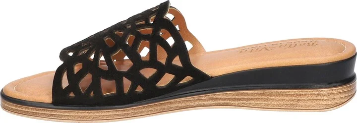 Cas-Italy Wedge Slide Sandal - Image 9