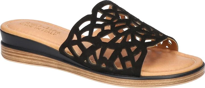Black Italian Leather