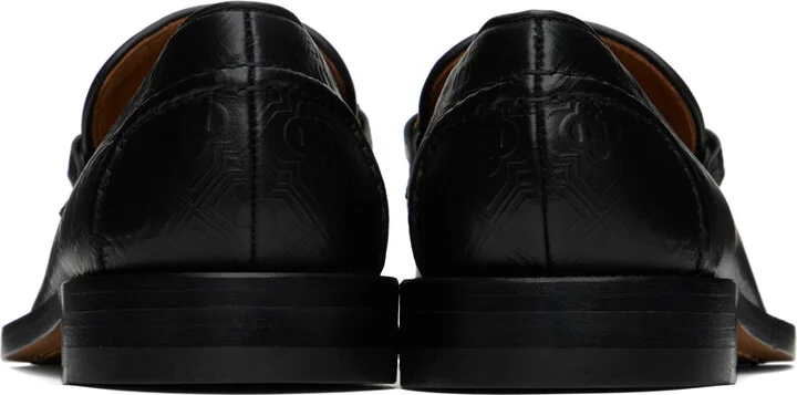 Casablanca Black Bamboo Loafers - Image 2