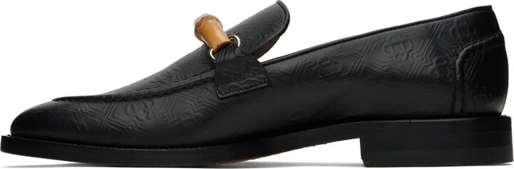 Casablanca Black Bamboo Loafers - Image 3