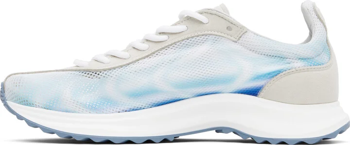 Casablanca Blue Stade Sneakers - Image 3