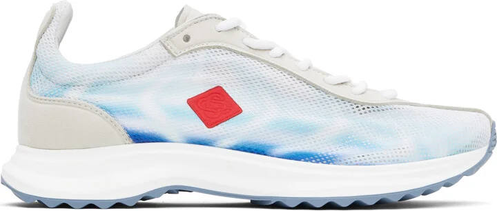 Casablanca Blue Stade Sneakers