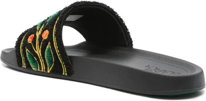 Casablanca Embroidered "Terry" Slider Shoes - Image 3