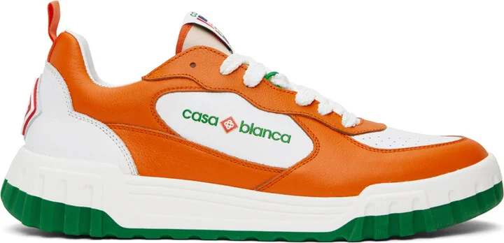 ORANGE/ WHITE