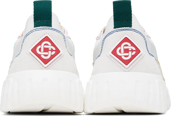 Casablanca White Court Sneakers - Image 2