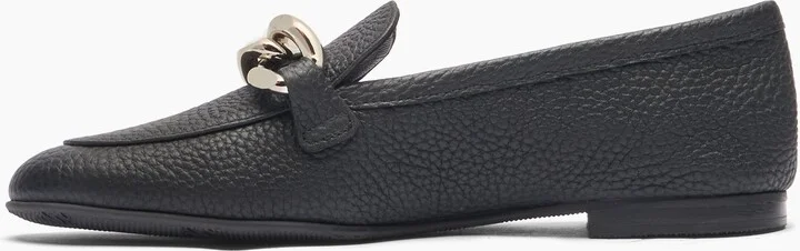 Casadei Antilope Chain Loafers - Woman Flats And Loafers Black 40 - Image 3