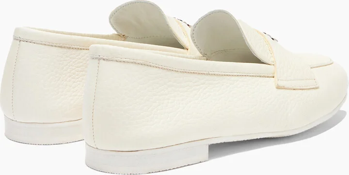 Casadei Antilope Loafers - Woman Flats And Loafers Off White 37.5 - Image 4