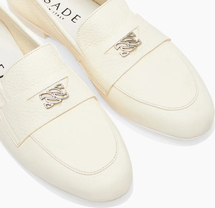 Casadei Antilope Loafers - Woman Flats And Loafers Off White 37.5 - Image 5