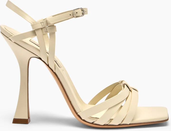 Casadei Atlantis Geraldine Sandal - Woman Sandals Milk 38.5