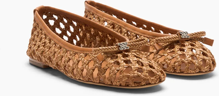 Casadei Ballet Versilia - Woman Flats And Loafers Natur 37.5 - Image 2