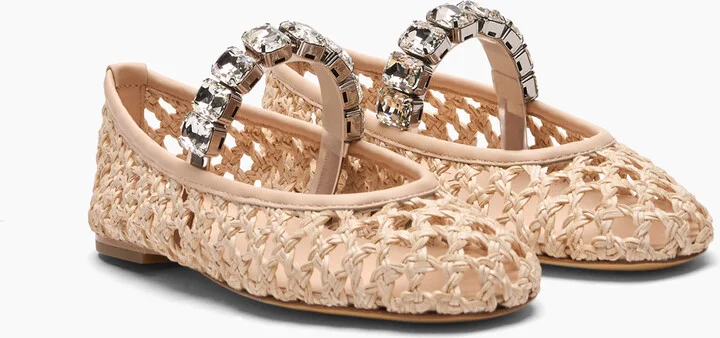 Casadei Ballet Versilia - Woman Flats And Loafers Sandstone 40 - Image 2