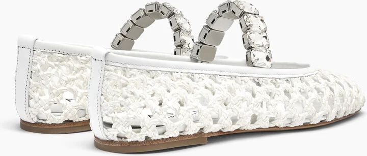Casadei Ballet Versilia - Woman Flats And Loafers White 36.5 - Image 4