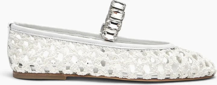 Casadei Ballet Versilia - Woman Flats And Loafers White 36.5