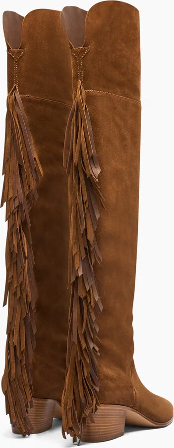 Casadei Beat Suede Over The Knee - Woman Over The Knee Boots Sella 37 - Image 4