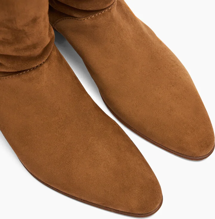 Casadei Beat Suede Over The Knee - Woman Over The Knee Boots Sella 37 - Image 5