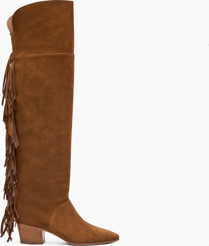 Casadei Beat Suede Over The Knee - Woman Over The Knee Boots Sella 37