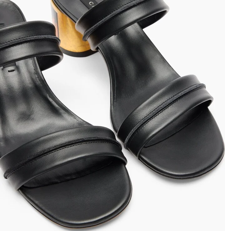 Casadei Bighorn Cleo Sandals - Woman Sandals Black 38 - Image 5