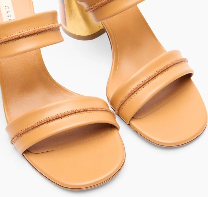 Casadei Bighorn Cleo Sandals - Woman Sandals Natur 40.5 - Image 5